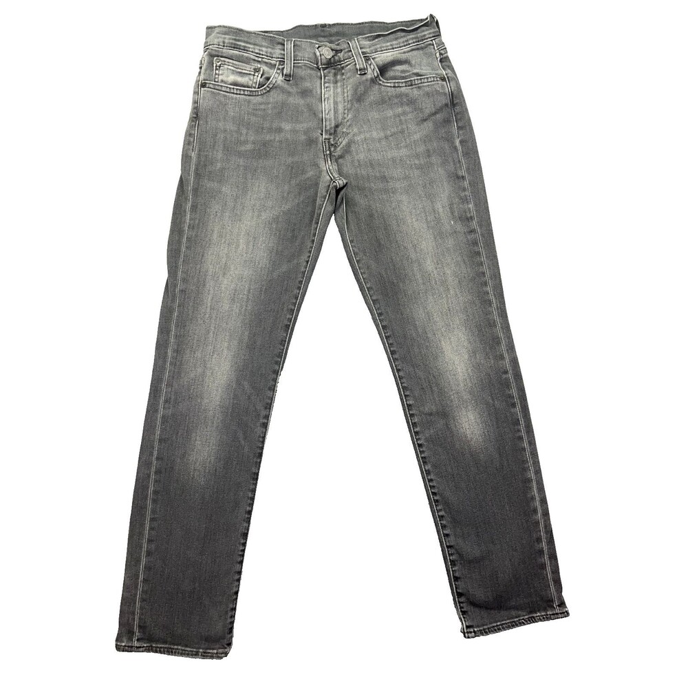 Levi's Premium 511 Slim Fit Jeans Stretch Gray/Black Men's‎ Tag Size 29x30 Fade